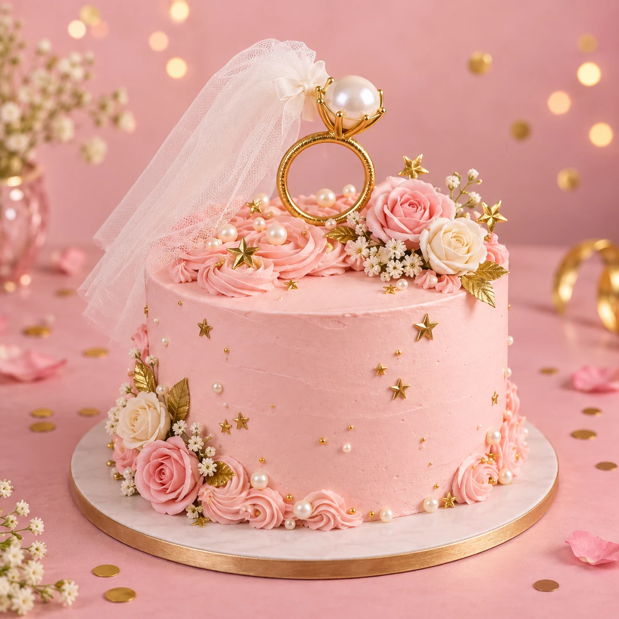 Bachelorette cake design inspiration